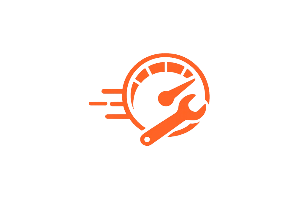 Website speed optimization tools icon used by the best WordPress web developer in Malappuram for performance improvement and faster loading websites